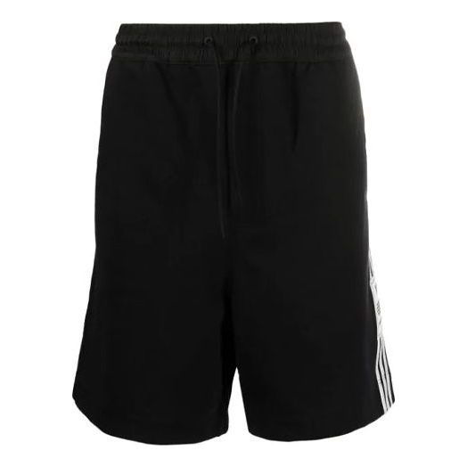 adidas Y-3 3-Stripes Terry Shorts 'Black ' H16336