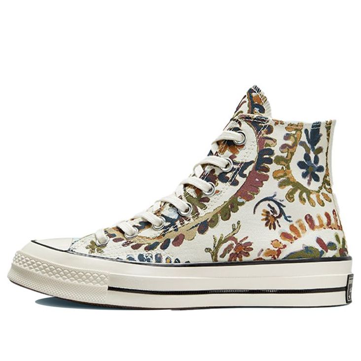 (WMNS) Converse Chuck 70 High 'Fall Florals - Egret' 572545C