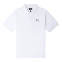 Converse Shoe Patch Polo Shirt 'White' 10024739-A01