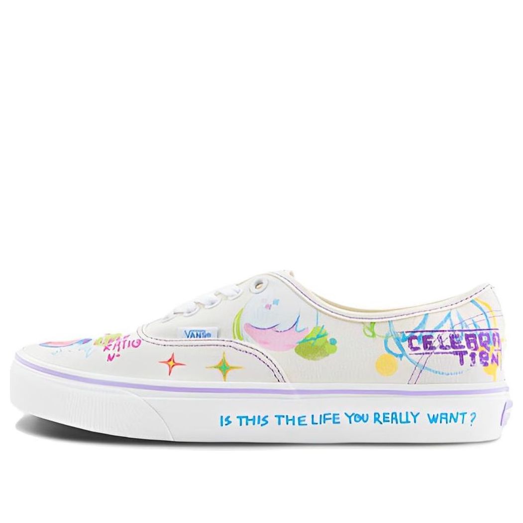 Vans X Nuttsh Authentic OTW 'White Multi-color' VN0A5KS9CGX