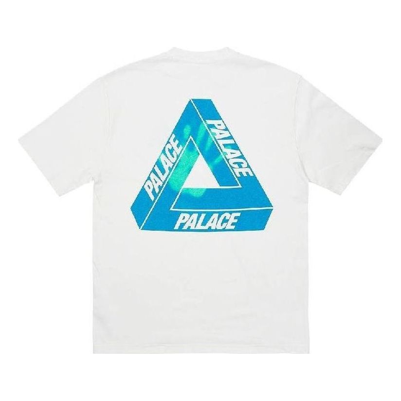 Palace SS23 Reacto Tri-ferg T-Shirt 'White' P24ES029