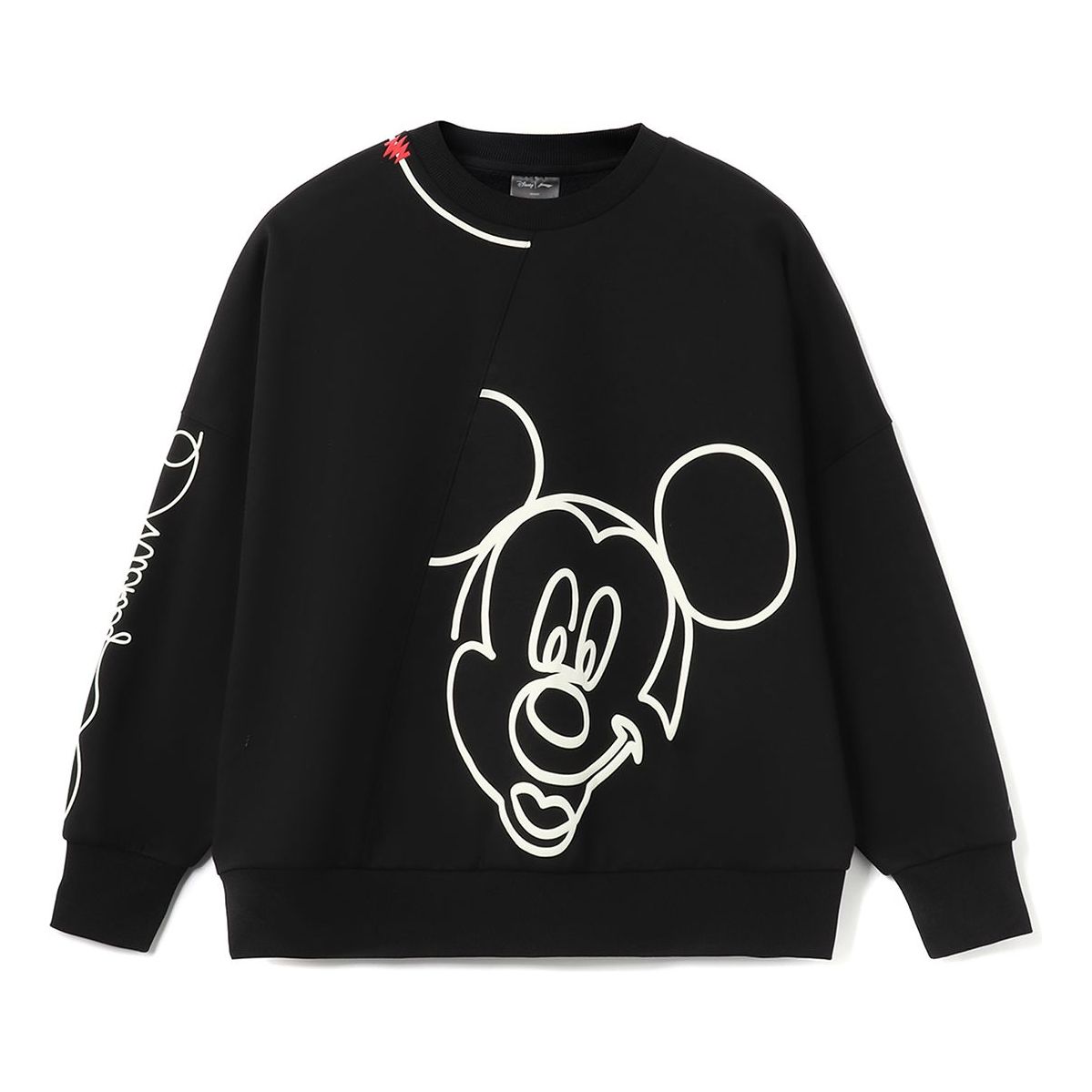 (WMNS) Li-Ning x Disney Graphic Sweatshirt 'Black' AWDRD62-2
