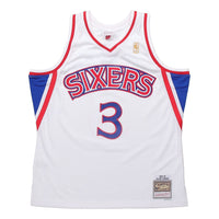 Mitchell & Ness x NBA Philadelphia 76ers 1996-97 Home Swingman Jersey 'Allen Iverson 3' SMJYGS18198-P76WHIT96AIV