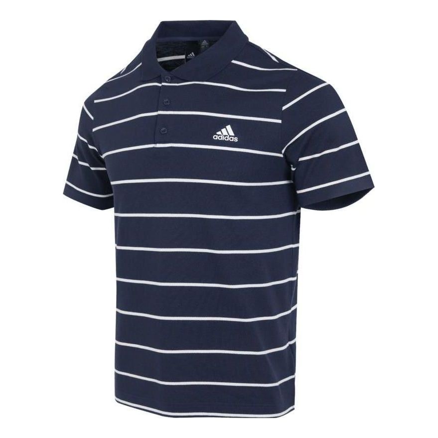 adidas Fi Stripe Polo Shirt 'Navy' IA8164