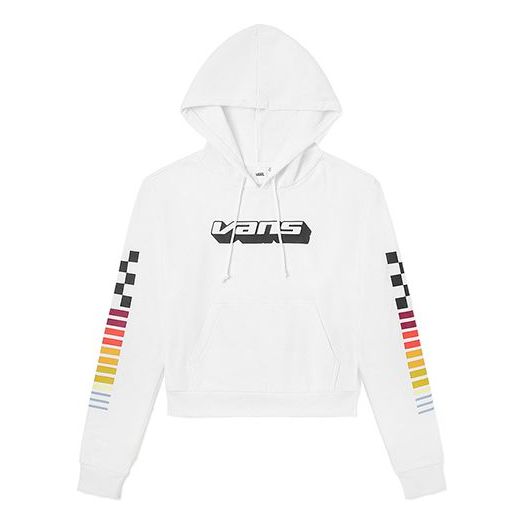 (WMNS) Vans Athleisure Casual Sports Long Sleeves White VN0A47YDWHT
