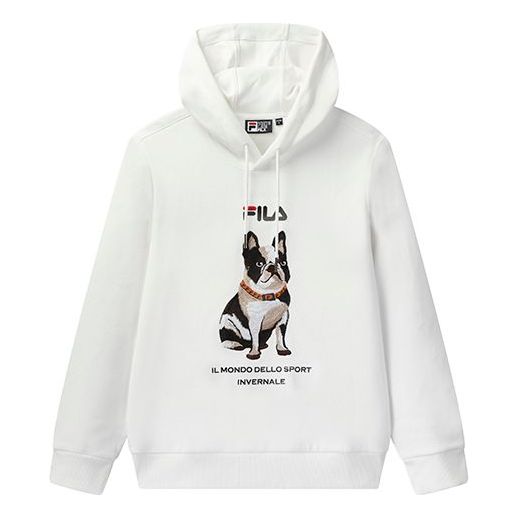 Men's FILA Alphabet Embroidered Sports White F51M048216A-WT