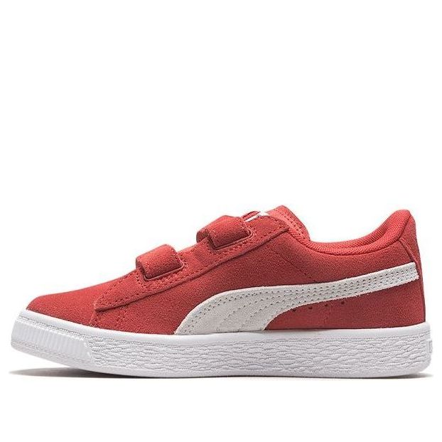 (PS) PUMA Suede 2 Straps Red/White 359595-03