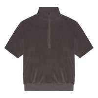 Fear of God Essentials Drop2 SS23 Half-Zip Sweatshirt 'Off-Black' 125BT224090F