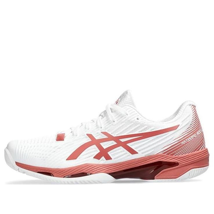 (WMNS) ASICS Solution Speed FF 2 'White Light Garnet' 1042A136-105
