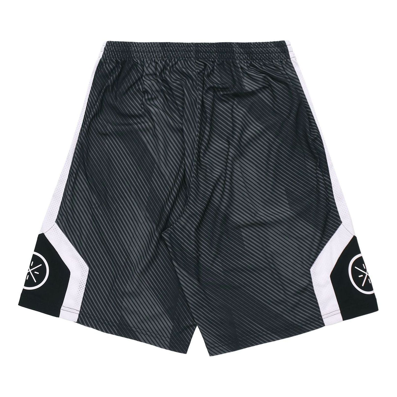 Li-Ning Way Of Wade Logo Basketball Shorts 'Black Grey' AAPP281-1