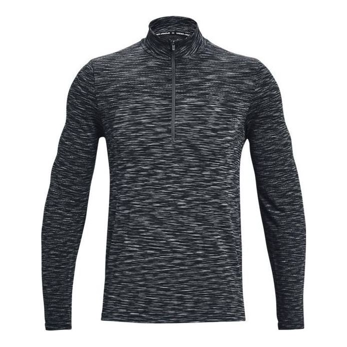Under Armour Seamless 1/2 Zip Top 'Grey Black' 1359875-012