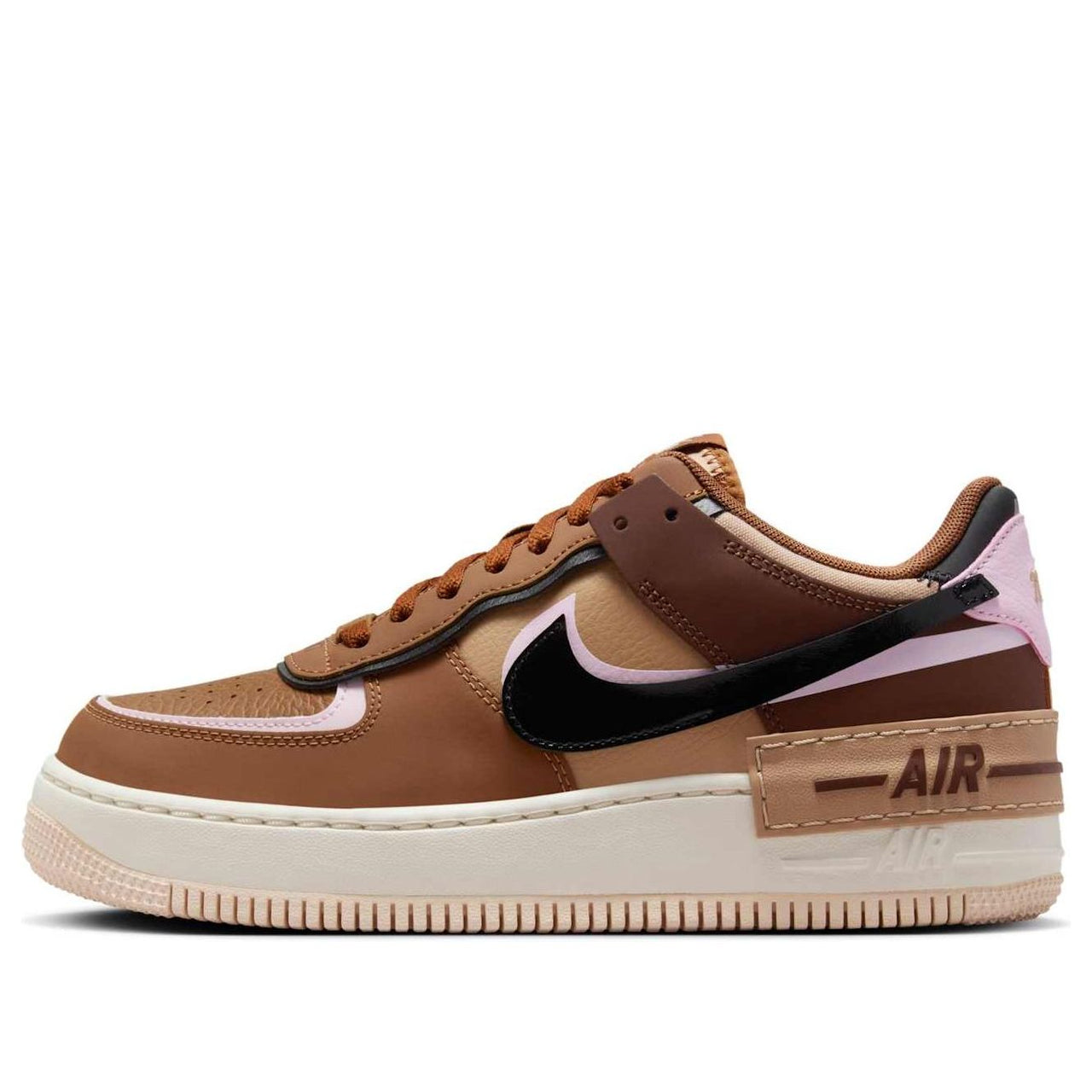 (WMNS) Nike Air Force 1 Shadow 'Light British Tan Pink Cacao Wow' DZ1847-200