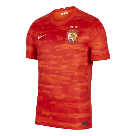 Nike Guangzhou Evergrande Taobao home stadium Football Jersey 'Red' CT6183-635