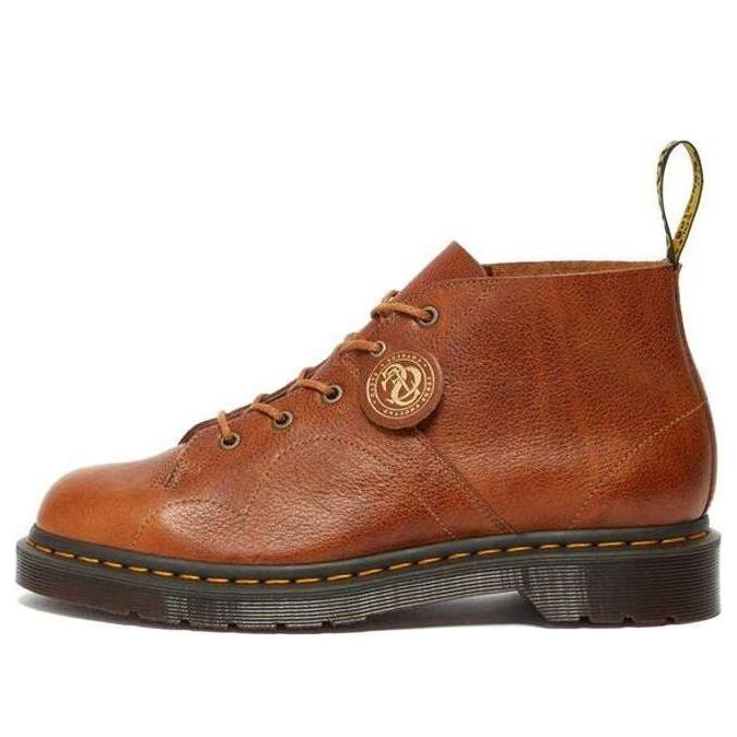 Dr. Martens Unisex Church Buckingham Martin Boots Brown 26857226