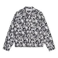 Stussy Beach Mob Bing Jacket 'Black White' 115651