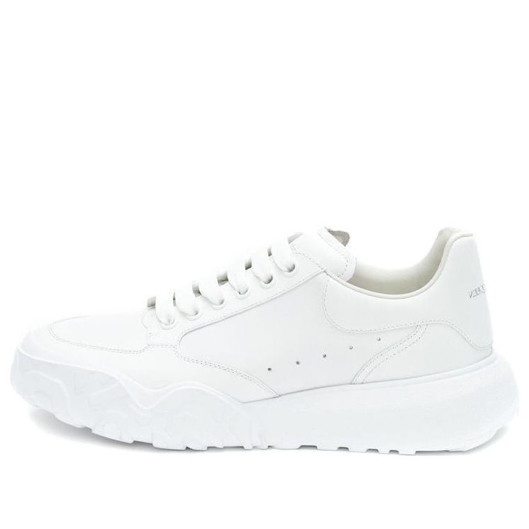 Alexander McQueen Court Trainers 'White Leather' 634619WIA989000
