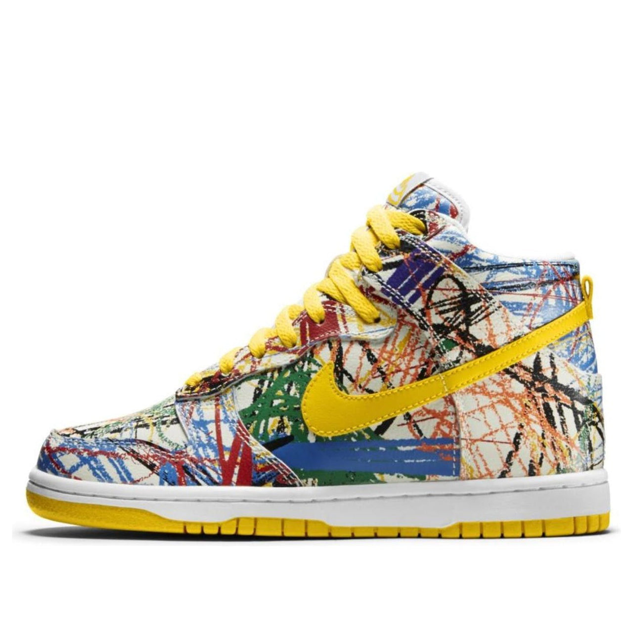 (GS) Nike Dunk High Premium QS 'Scribble' 728443-100