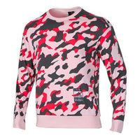 adidas U2 GFX CS LNG Printing Casual Sports Round Neck Pullover Camouflage FJ0185