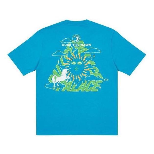 Palace FW21 Da One T-Shirt Petrol 'Blue' P21TS055