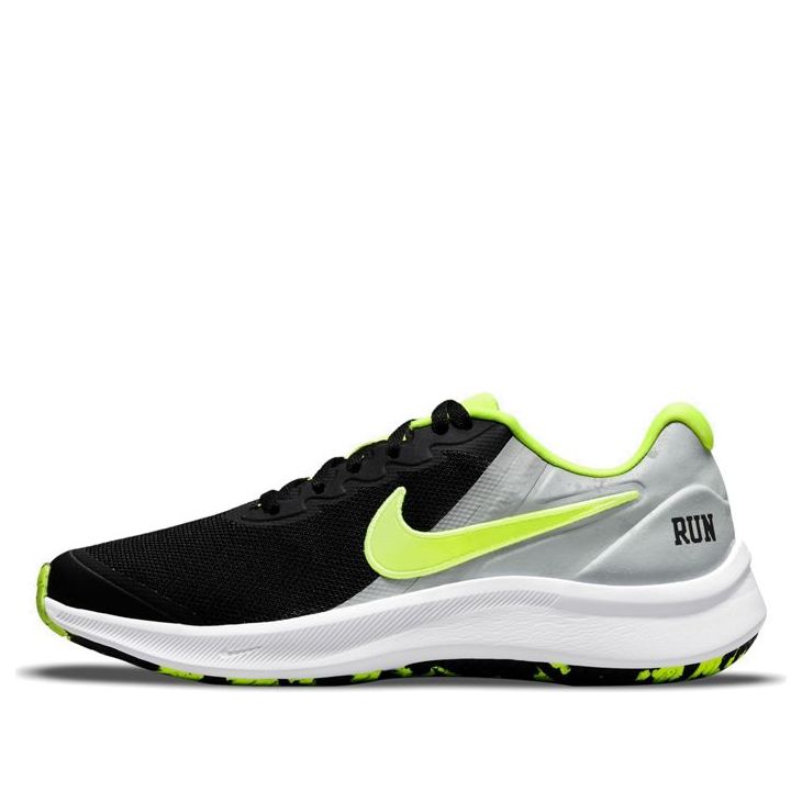 (GS) Nike Star Runner 3 Play 'Black Grey Green' DJ1512-001