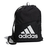 adidas Brand Large logo Printing Training Sports Drawstring Unisex Black GN8875