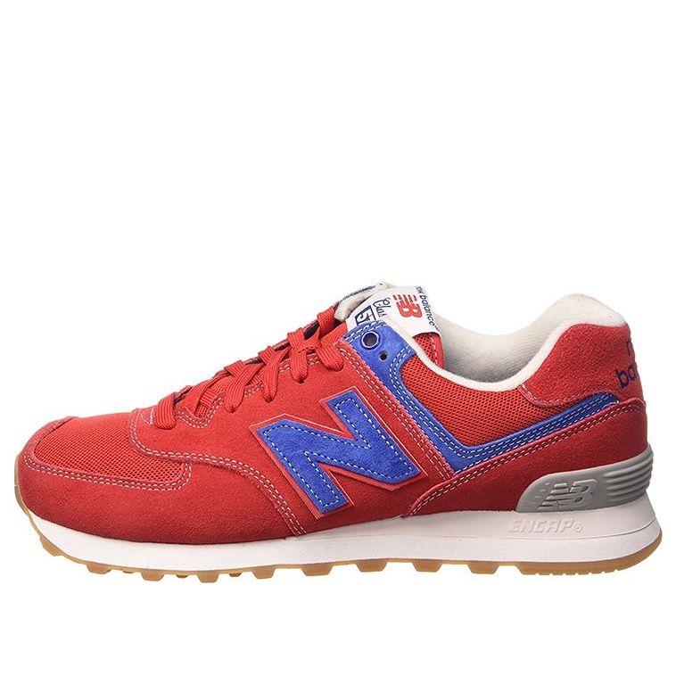 New Balance 574 Series Low-Top Red/Blue ML574WTR