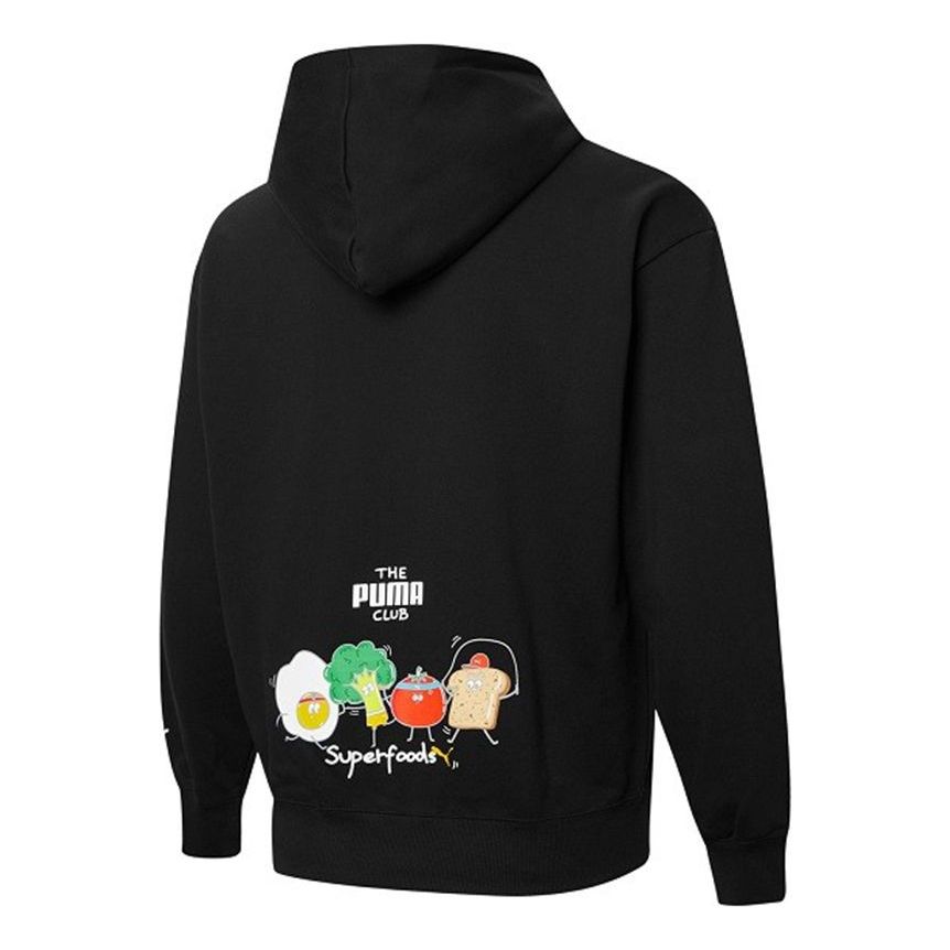 PUMA Club Graphic Full Zip Jacket 'Black' 533199-01