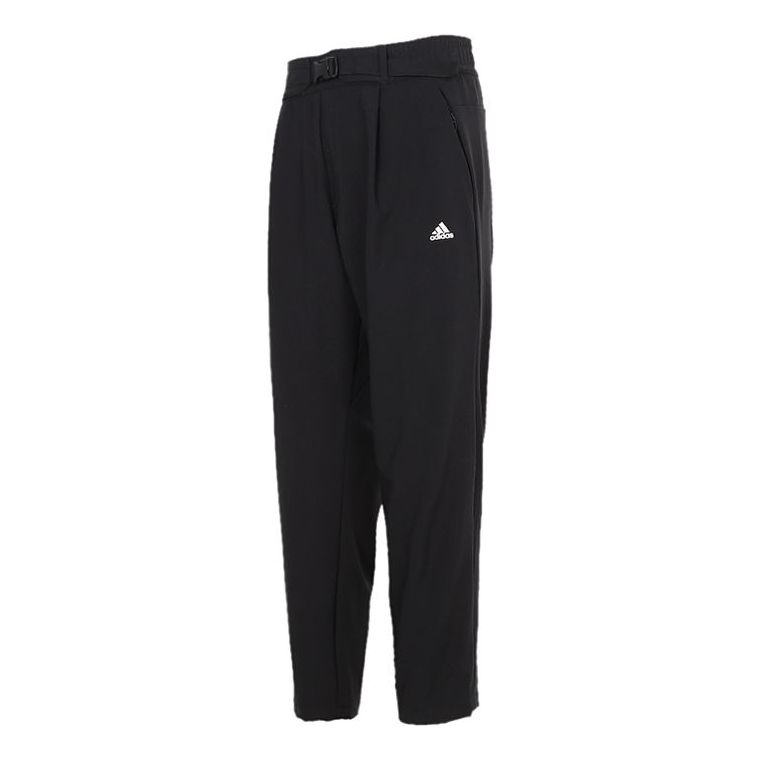 adidas Wj Pnt Wv Warm Series Training Sports Woven Long Pants Black GP0889