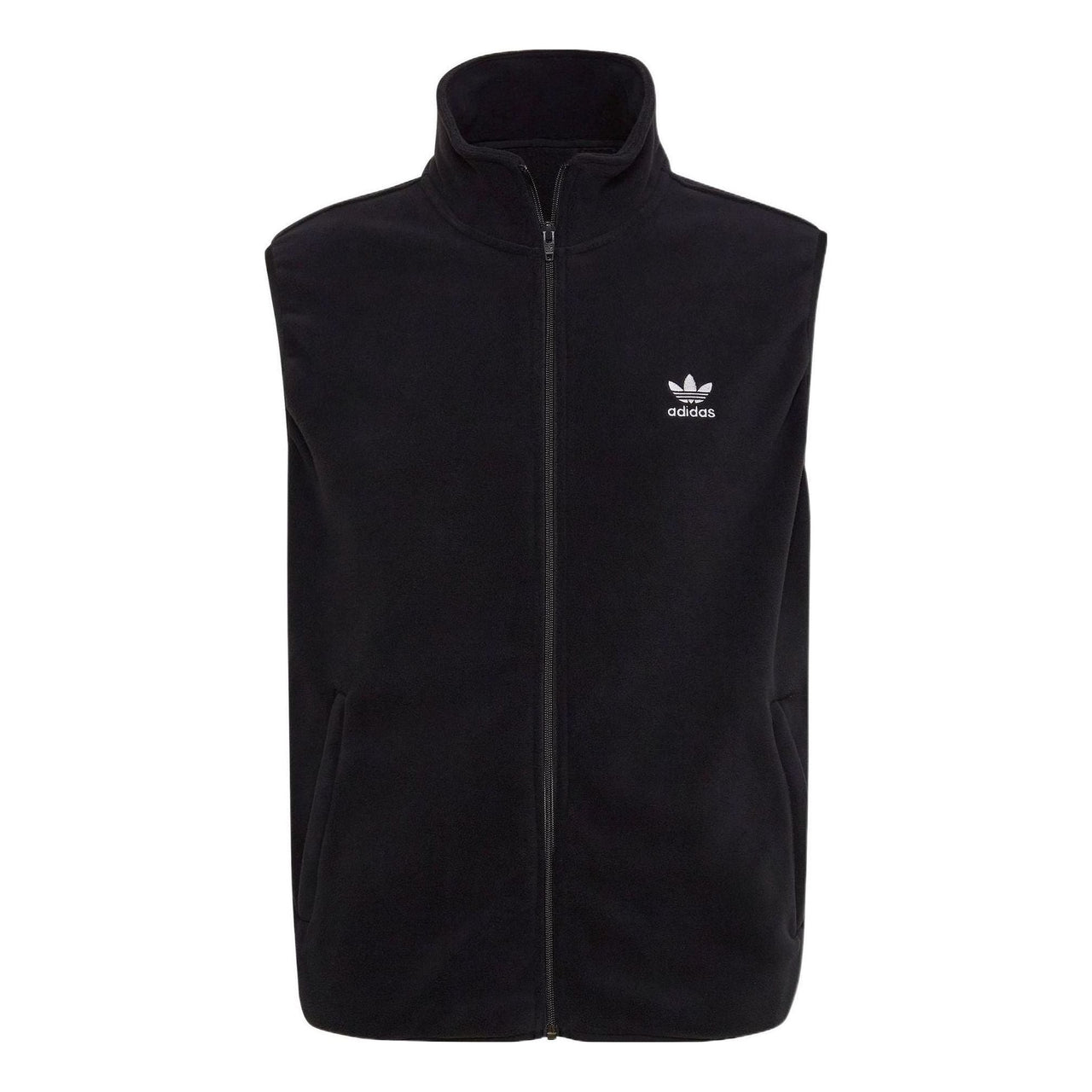 adidas Adicolor 3-Stripes Fleece Vest 'Black' HK7392
