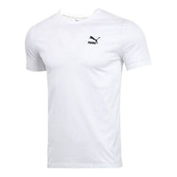 PUMA Graphic Tee Streetwear Short Sleeve TEE White 584131-52