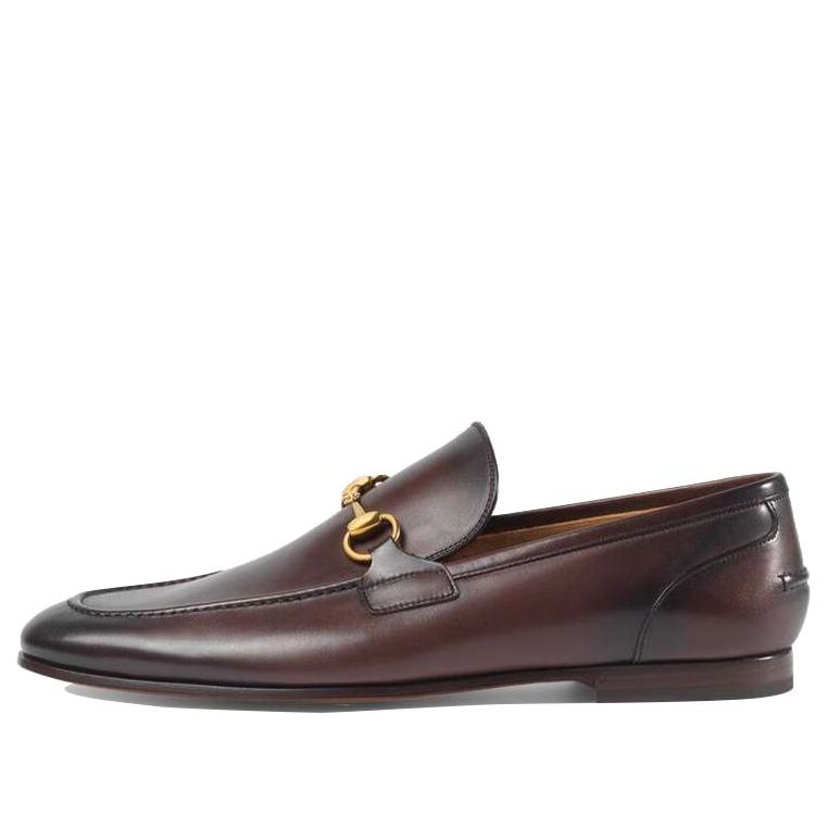Gucci Jordaan Loafer 'Dark Brown Leather' 406994-BLM00-2024