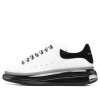 (WMNS) Alexander McQueen Oversized Sneaker 'White Black Sole' 611698WHXMA9061