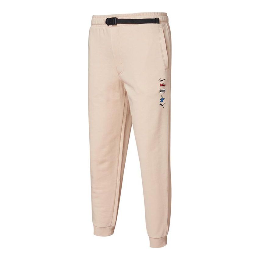 PUMA Akareness Pants 'Beige Black' 532039-68