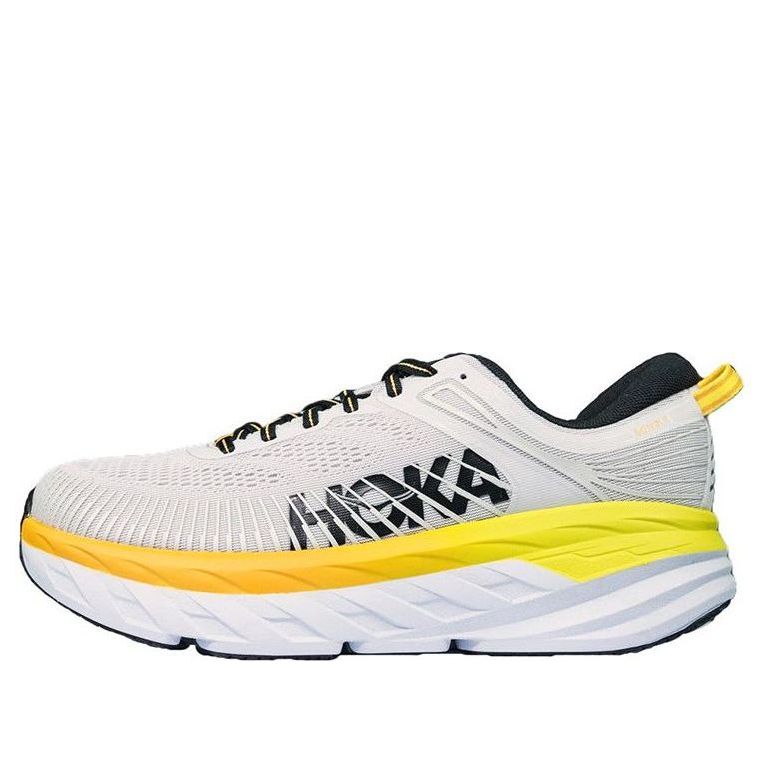 HOKA ONE ONE Bondi 7 Wide 'Grey Orange' 1110530-NCRY