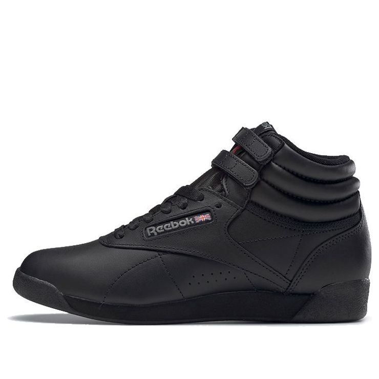 (WMNS) Reebok Freestyle High 'Triple Black' 2240