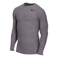 Nike Therma Sports Slim Fit Version Training Long Sleeves Gray 929722-036