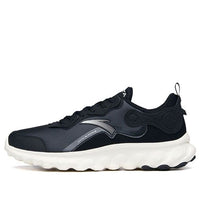 ANTA Run Collection Leather 'Black White with Silver Logo' 112115582-8