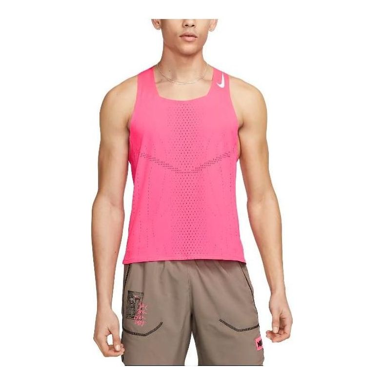Nike Dri-FIT ADV AeroSwift Racing Running Singlet 'Pink' DM4624-639