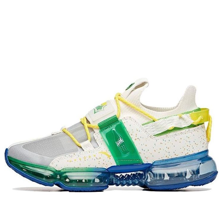 (WMNS) ANTA x Sprite Running Series Sneakers 'White Yellow Green' 122025530-4
