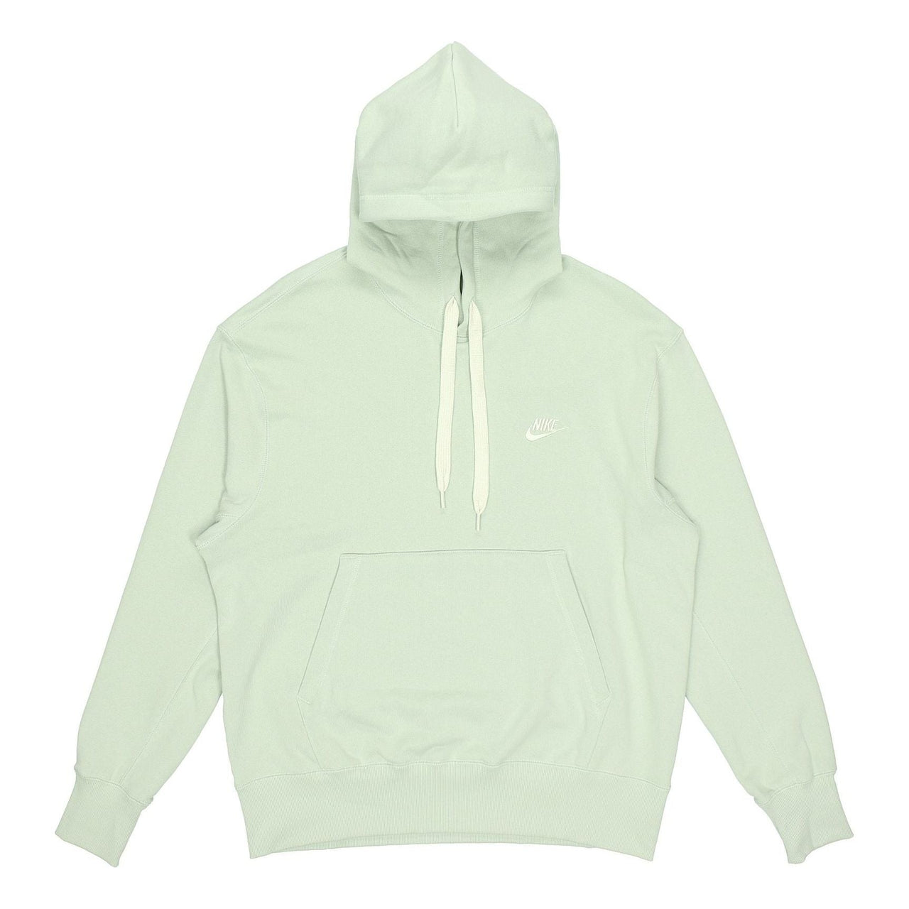 Men's Nike Sportswear French Terry Embroidered Logo Solid Color Green DA0024-017