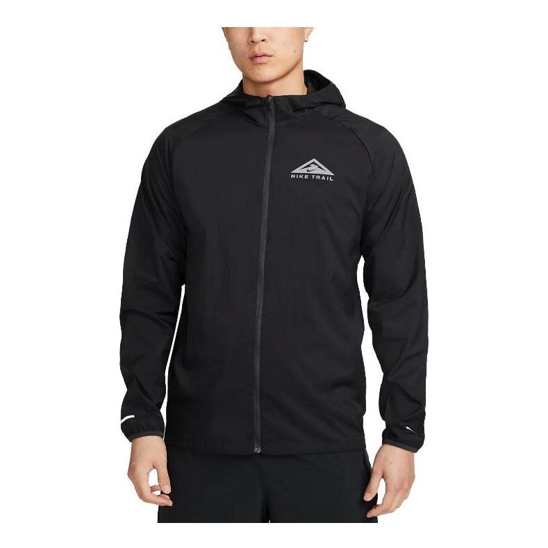 Nike Trail Aireez Lightweight Trail Running Jacket 'Black' DX6884-010