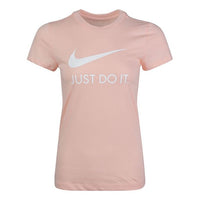 (WMNS) Nike Sportswear JDI Slim Slim Fit Short Sleeve Washed coral red CI1384-664
