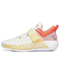 ANTA Shock The Game 4 Low 'White Yellow Orange' 112231608-6