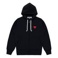 (WMNS) COMME des GARCONS PLAY Zip Hooded Jacket 'Black' AZ-T171-051-1