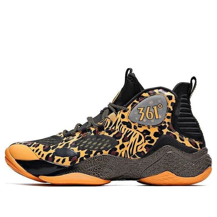 361 Degrees x Aaron Gordon 2020 Basketball Shoes 'Yellow Black' 572011114-3