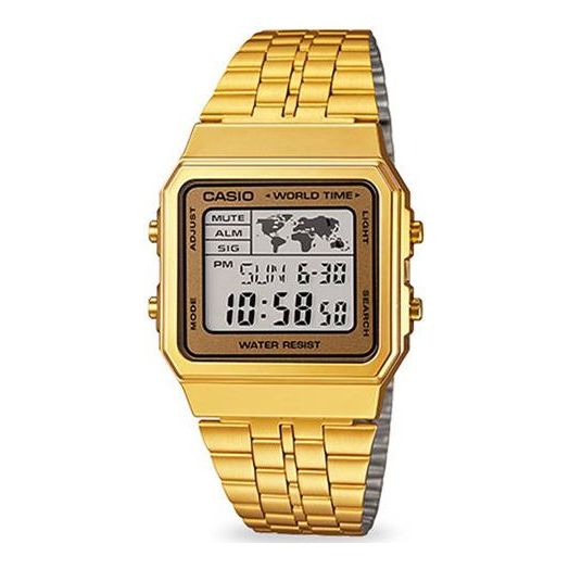 CASIO Waterproof Quartz 'Gold Digital' A500WGA-9DF