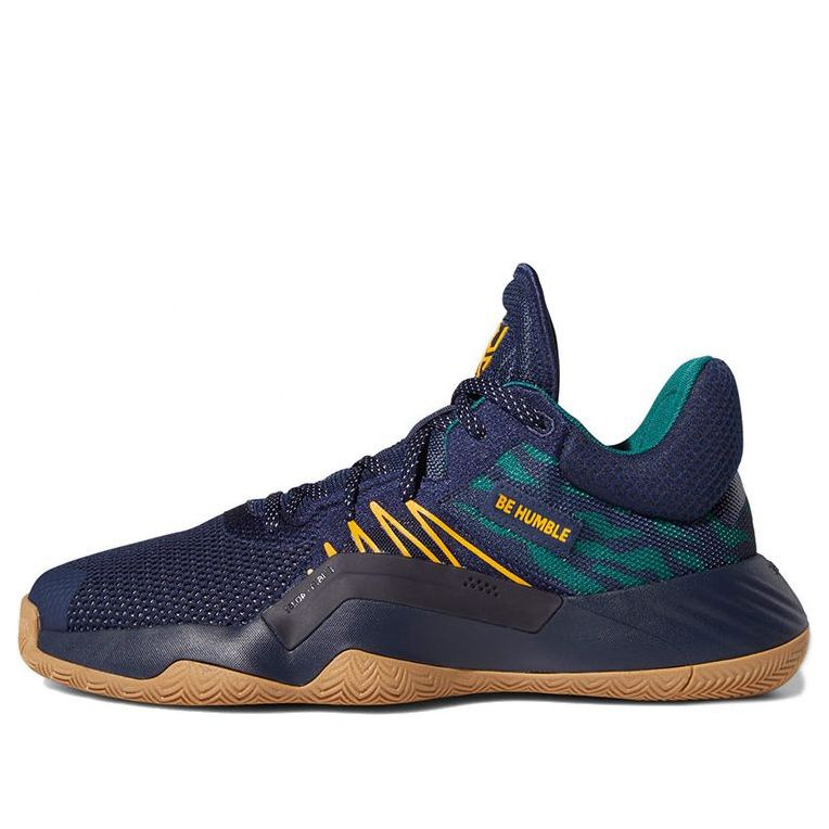 adidas D.O.N. Issue #1 GCA 'Navy Green Yellow' FV5596