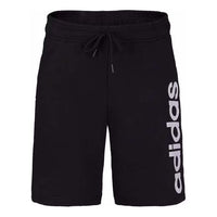 adidas neo Side Large Logo Casual Sports Shorts Black DW8032