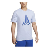 Nike Ja Morant Logo T-Shirt 'Light Blue' FD0057-479