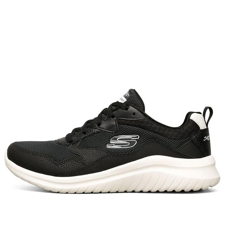(WMNS) Skechers Ultra Flex 2.0 Running Shoes Black/White 149195-BKW